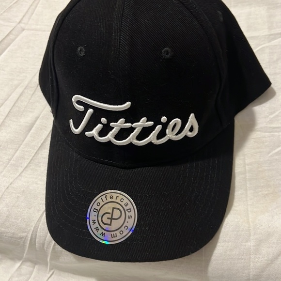 🔥Titties Embroidery unisex cap Brand new never opened - Picture 3 of 6